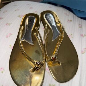 Gold Women's Sandals